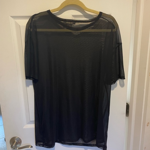 Revamped Mesh Oversized Tee - Picture 1 of 4